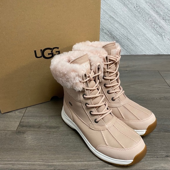 UGG Adirondack III Snow Leopard Quartz Boots NEW - Picture 5 of 12